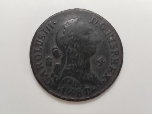 4 Maravedis 1788 Segovia Carlos III