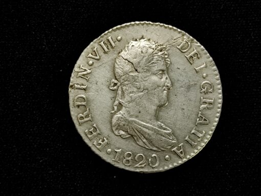 2 REALES 1820 SEVILLA