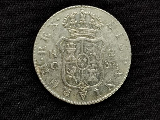 2 Reales 1812 cataluña SF Fernando VII