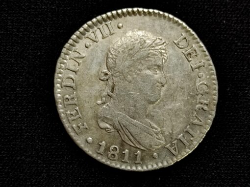 2 Reales 1811 Cadiz CI Fernando VII