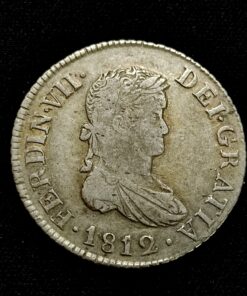 2 Reales 1812 cataluña SF Fernando VII