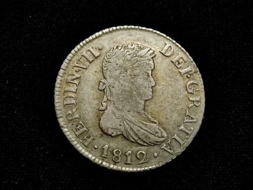 2 Reales 1812 cataluña SF Fernando VII