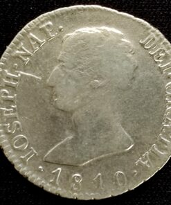 2 Reales 1810 Madrid AI Jose Napoleon