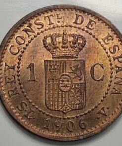 1 Centimo 1906*6 SLV Alfonso XIII