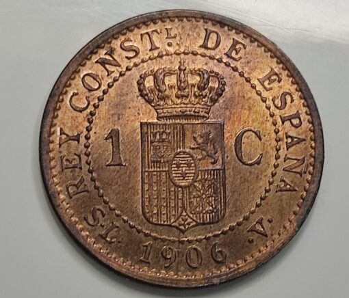 1 Centimo 1906*6 SLV Alfonso XIII