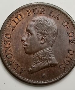 1 Centimo 1913*3 PCV Alfonso XIII