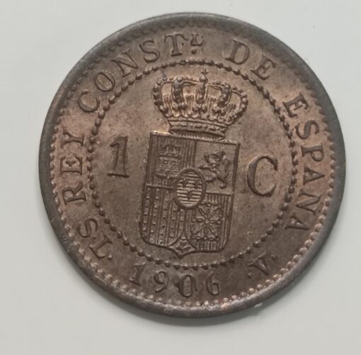 1 Centimo 1906*6 SLV Alfonso XIII (1886-1931)