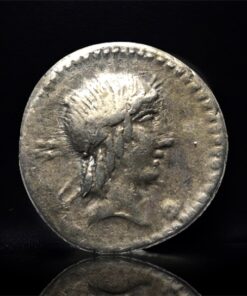 República Romana: Numismática Denario de L. Calpurnius Piso L.f. L.n. Frugi, 90 a.C., Roma