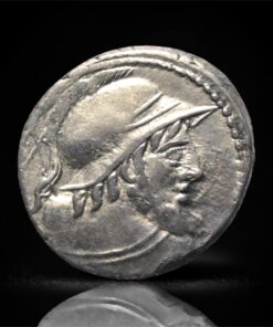 Numismática República Romana: Denario de Lentulus Clodianus - 88 a.C