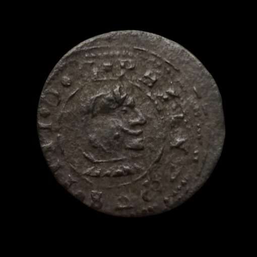 Numismática 16 Maravedis 1664 Felipe IV Ceca de Burgos