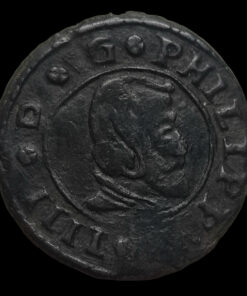 Numismática 16 Maravedis 1664 Felipe IV MADRID