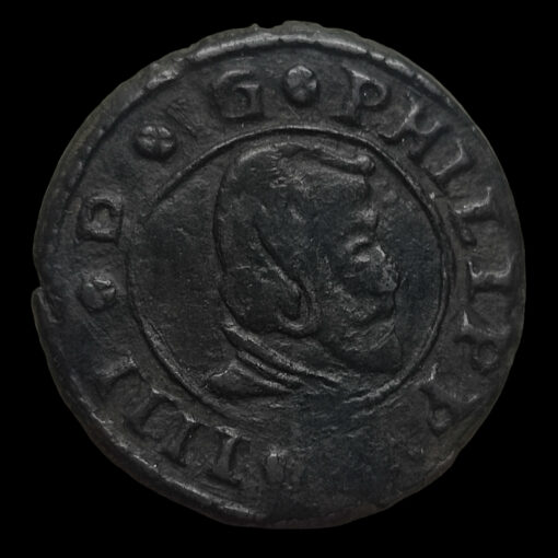 Numismática 16 Maravedis 1664 Felipe IV MADRID