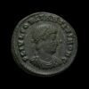 Follis AE Constancio II como César