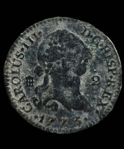 2 Maravedis Carlos III 1773 Segovia