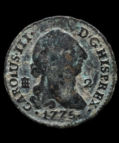 2 Maravedis Carlos III 1773 Segovia