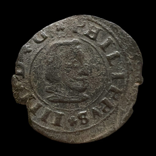 16 Maravedis Felipe IV 1664 Segovia