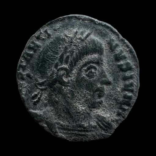 Follis de Contantino II Joven. (336-337)