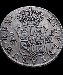 2 Reales 1814 Madrid GJ Fernando VII