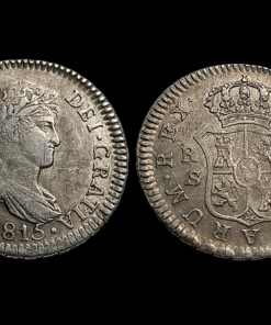 2 Reales 1815 Sevilla CJ Fernando VII