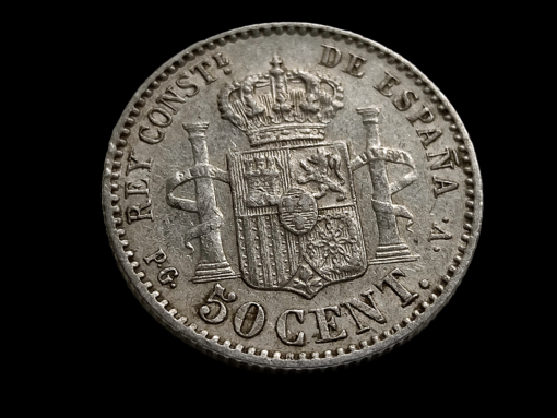 50 Centimos 1894 PG V Alfonso XIII