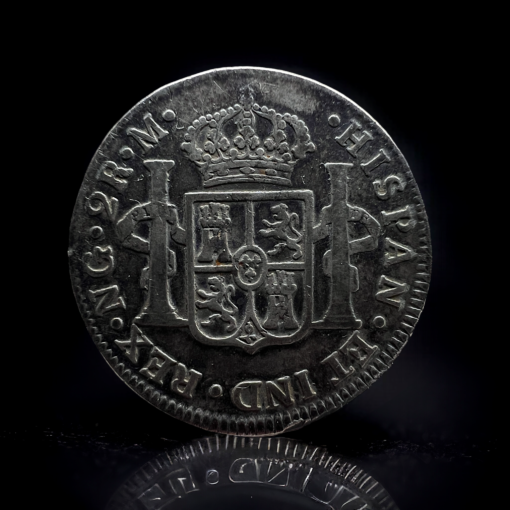 2 REALES 1820 GUATEMALA