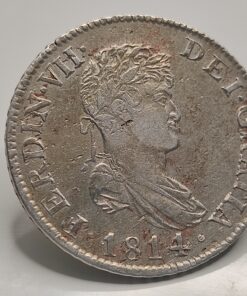 2 Reales 1814 Cataluña SF (Mallorca)