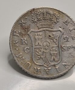 2 Reales 1814 Cataluña SF (Mallorca)