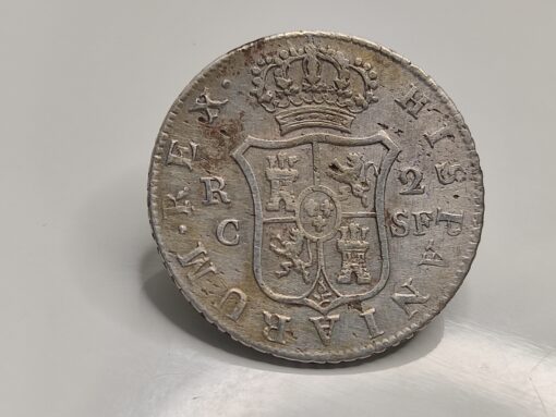 2 Reales 1814 Cataluña SF (Mallorca)