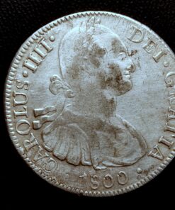 8 Reales 1800 Mexico FM Carlos IIII