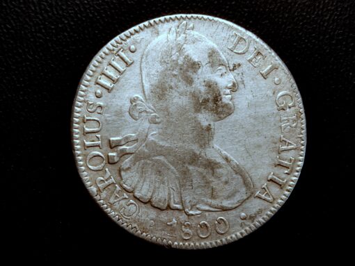 8 Reales 1800 Mexico FM Carlos IIII