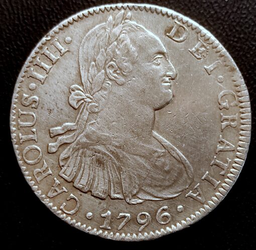 8 Reales 1796 Mexico FM Carlos IIII