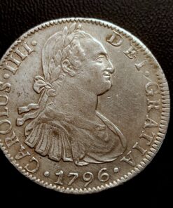 8 Reales 1796 Mexico FM Carlos IIII