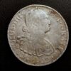 8 Reales 1802 Carlos IV Mexico FT