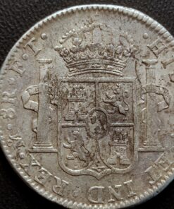 8 Reales 1802 Carlos IV Mexico FT