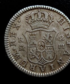 2 Reales 1777 Madrid PJ Carlos III