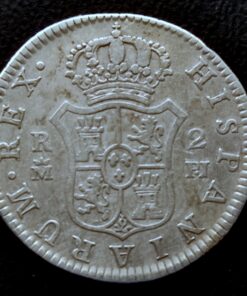 2 Reales 1775 Madrid PJ Carlos III