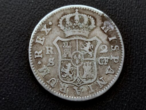 2 Reales 1782 SEVILLA CF Carlos III