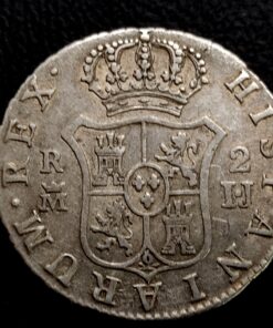 2 Reales 1812 Madrid IJ Fernando VII (CARALOCO)