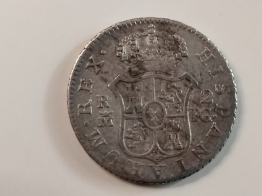 2 Reales 1813 Madrid IG Fernando VII (CARALOCO)