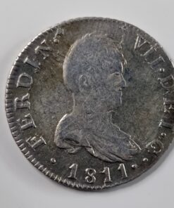 2 Reales 1811 CATALUÑA SF (Tarragona) Fernando VII.