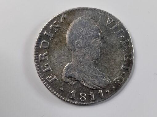 2 Reales 1811 CATALUÑA SF (Tarragona) Fernando VII.