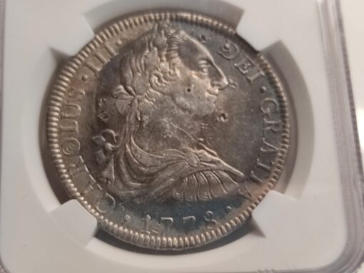 8 Reales 1778 MEXICO FF Carlos III