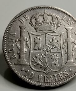 10 reales 1863