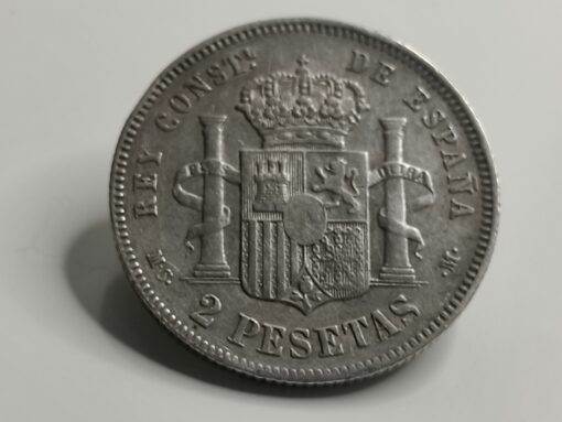 2 Pesetas 1882 *18*82 MS M