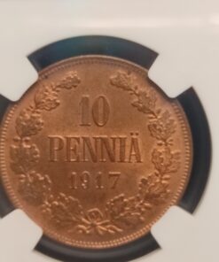 10 Pennia 1917 Finland