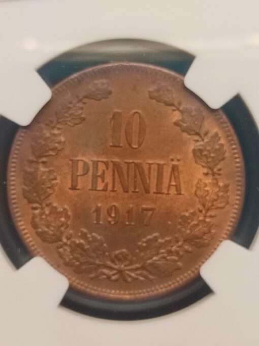 10 Pennia 1917 Finland