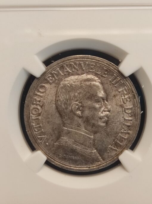 2 Lire 1916 R Italy Vittorio Emanuele III