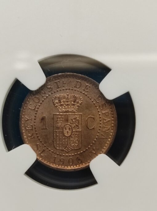 1 Centimo 1906(06) SLV