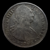 Numismática 8 Reales Carlos IV 1796 Mexico FM