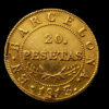 20 Pesetas 1813 Barcelona